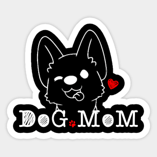 Dog Mom Sticker